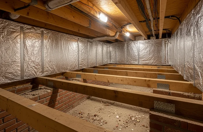 Kruipruimte Isolatie in Nijmegen - professionele installatie