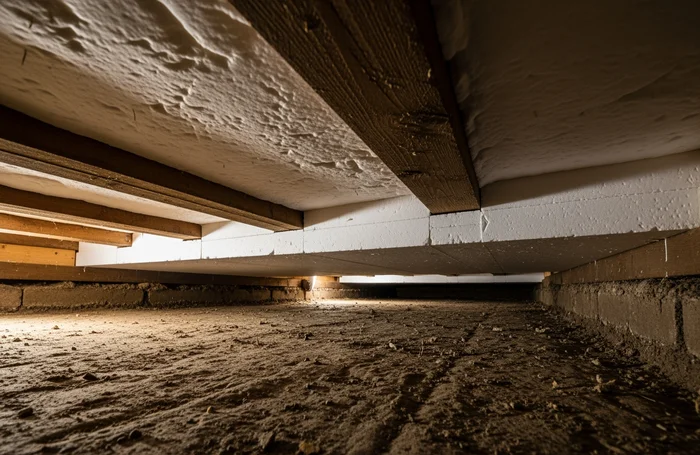 Kruipruimte Isolatie in 's-Hertogenbosch - professionele installatie