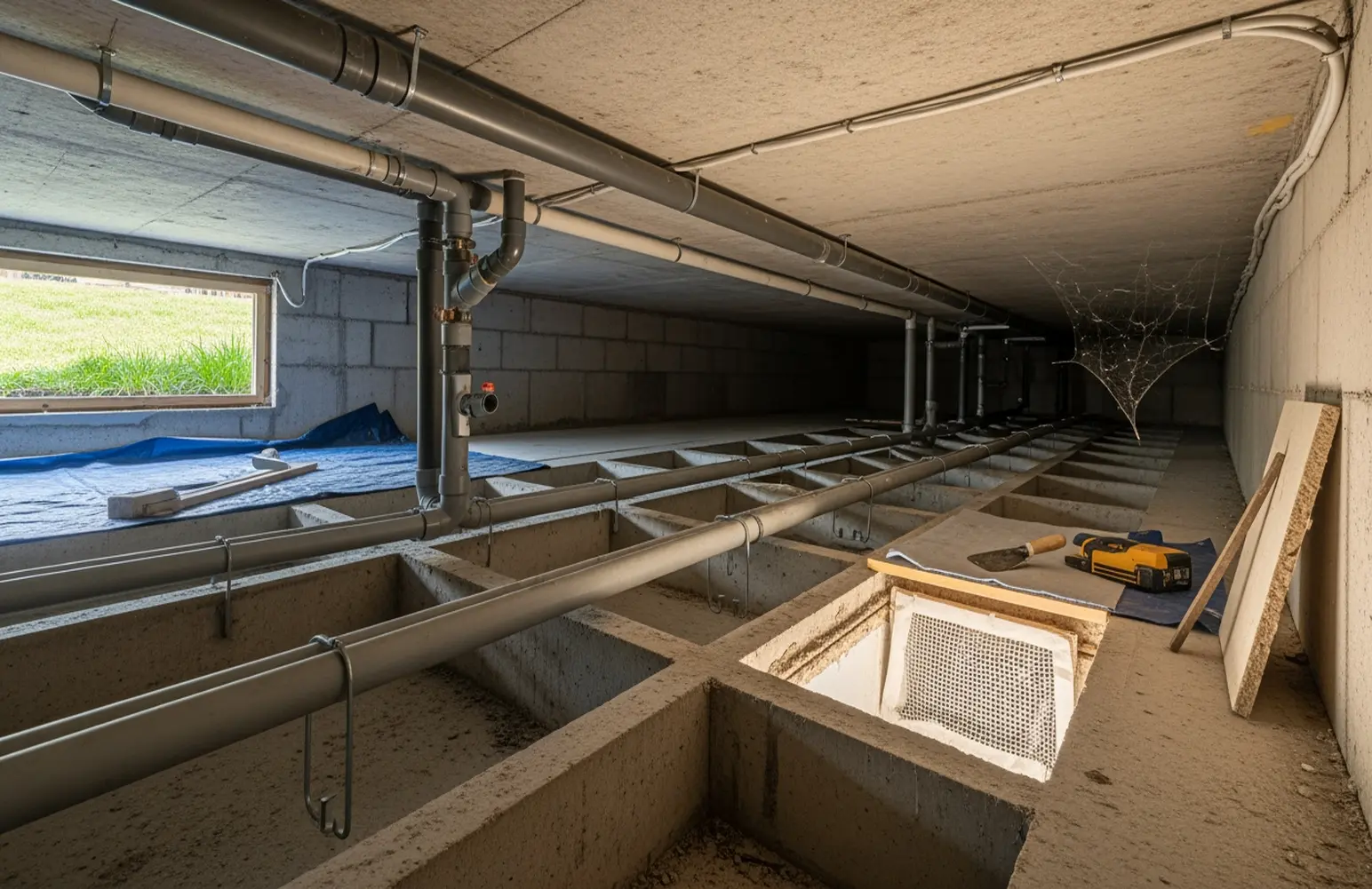 Kruipruimte Isolatie in Haarlemmermeer - professionele installatie