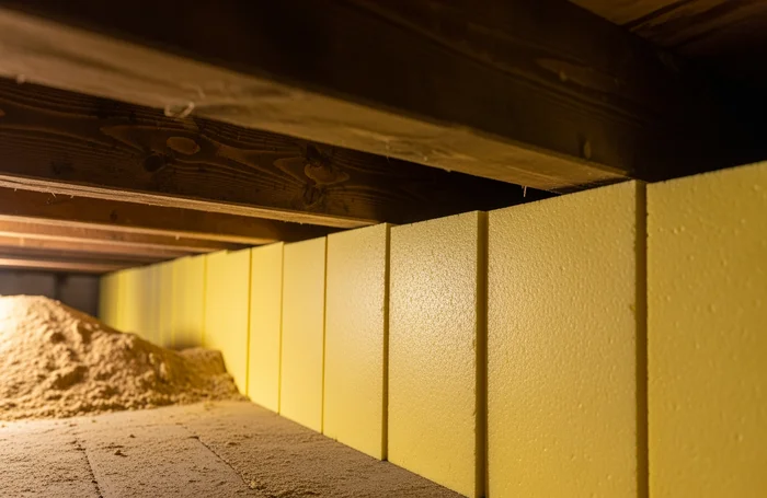 Kruipruimte Isolatie in Maastricht - professionele installatie