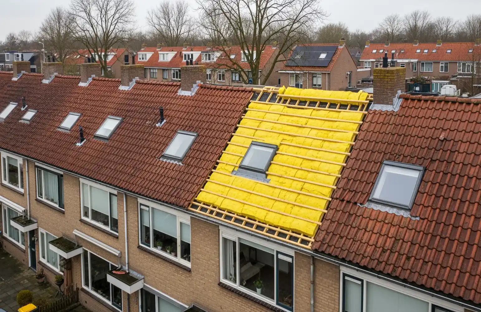 Dakisolatie in Alphen aan den Rijn - professionele installatie