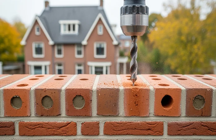 Spouwmuurisolatie in Emmen - professionele installatie