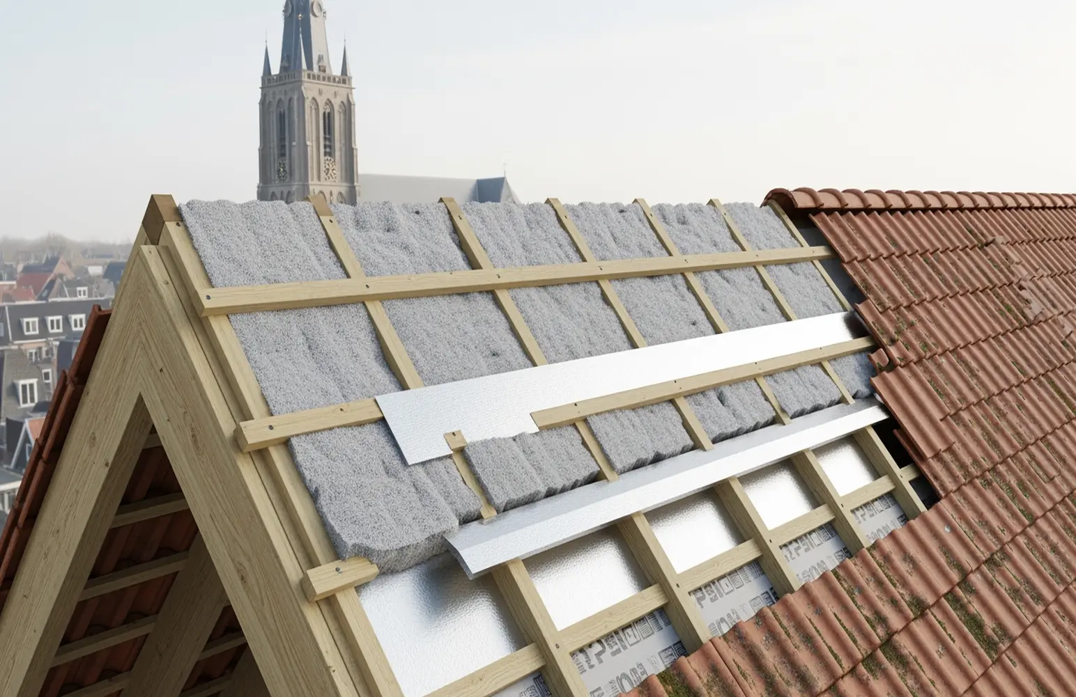 Dakisolatie in Deventer - professionele installatie