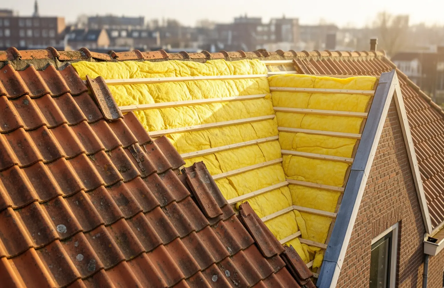 Dakisolatie in Heerlen - professionele installatie