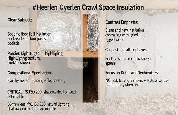 Kruipruimte Isolatie in Heerlen - professionele installatie