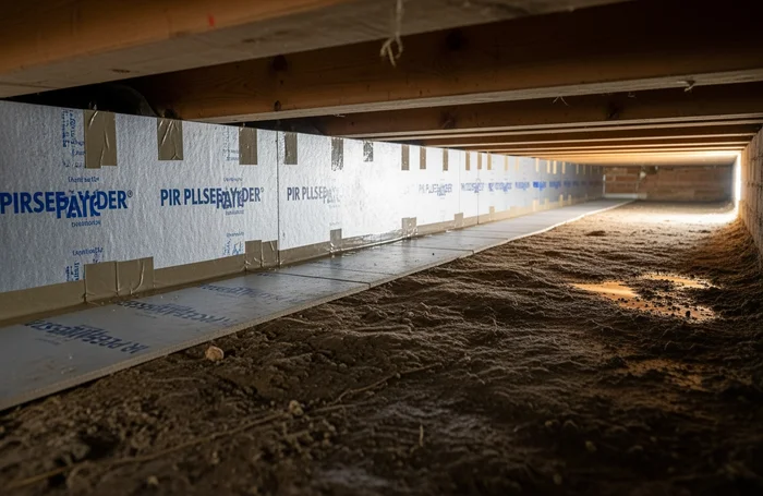 Kruipruimte Isolatie in Amstelveen - professionele installatie