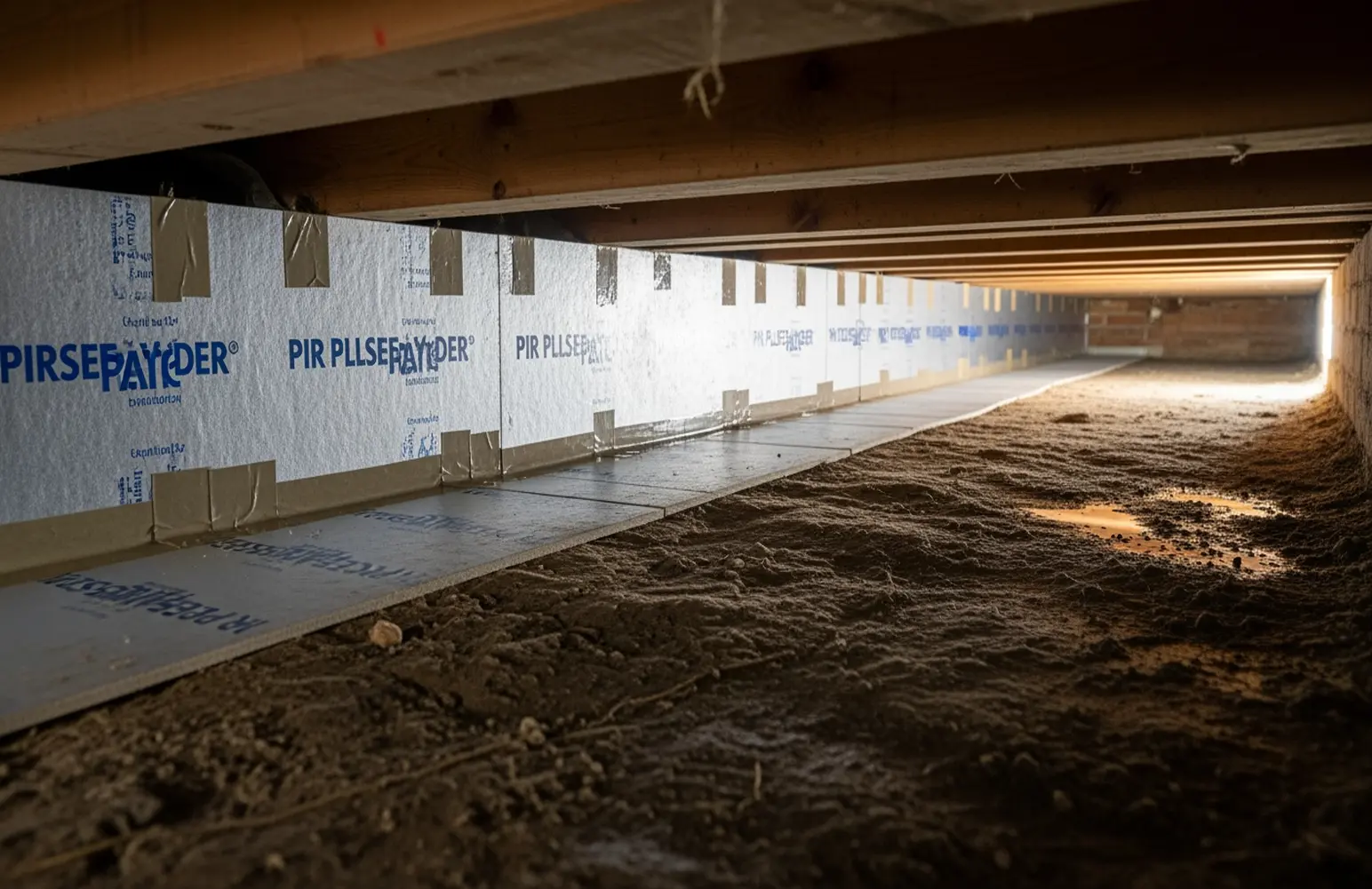 Kruipruimte Isolatie in Amstelveen - professionele installatie