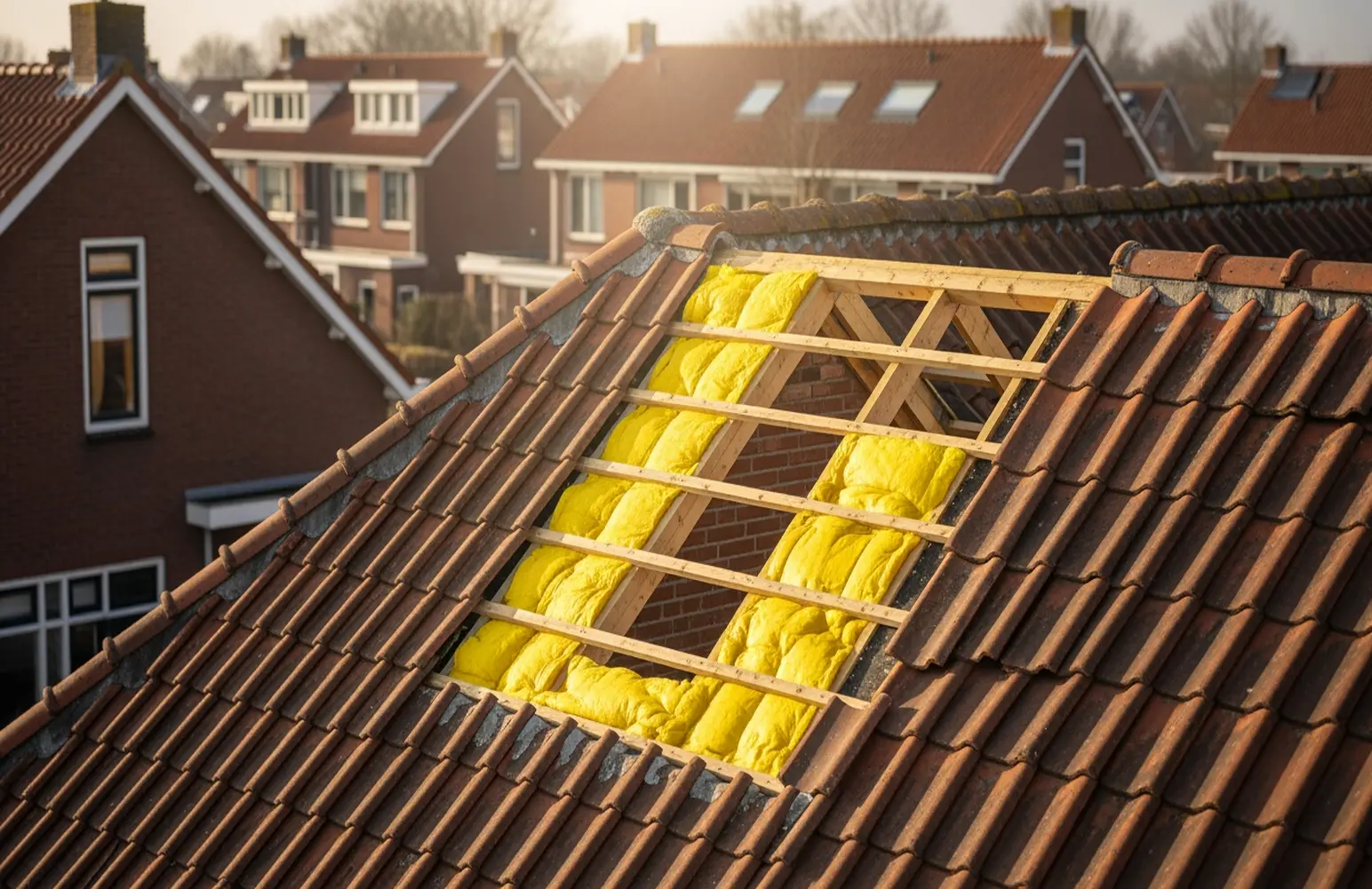 Dakisolatie in Vlaardingen - professionele installatie