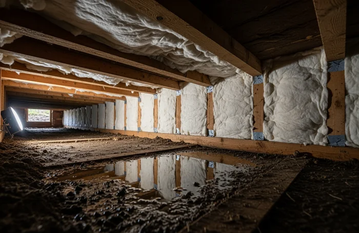 Kruipruimte Isolatie in Spijkenisse - professionele installatie