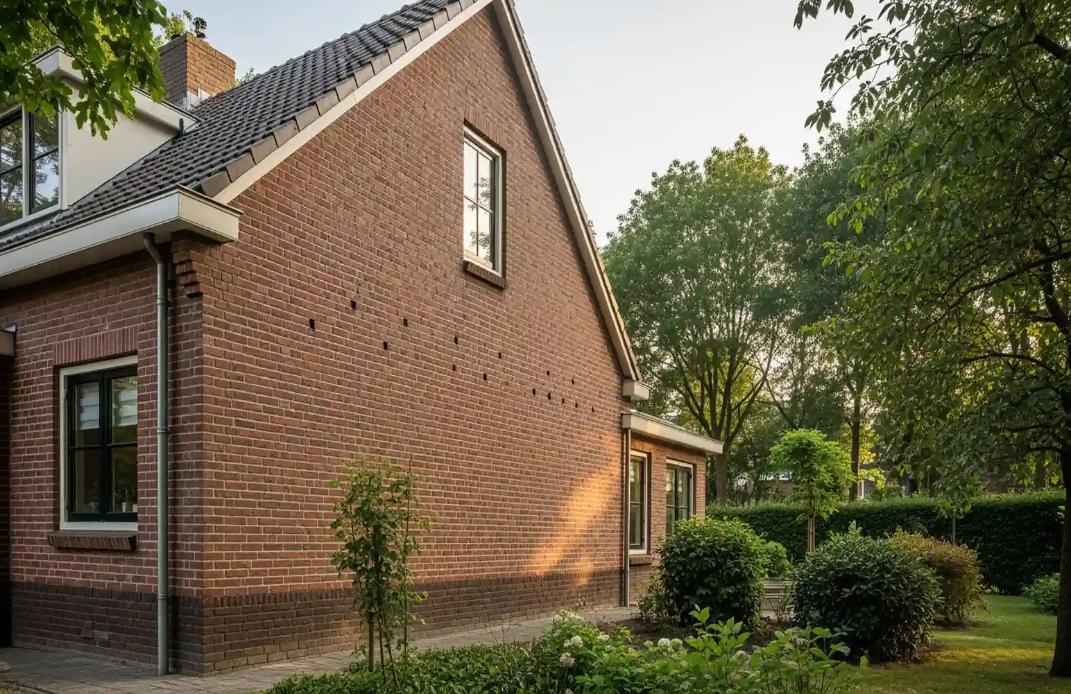 Spouwmuurisolatie in Bloemendaal - professionele installatie