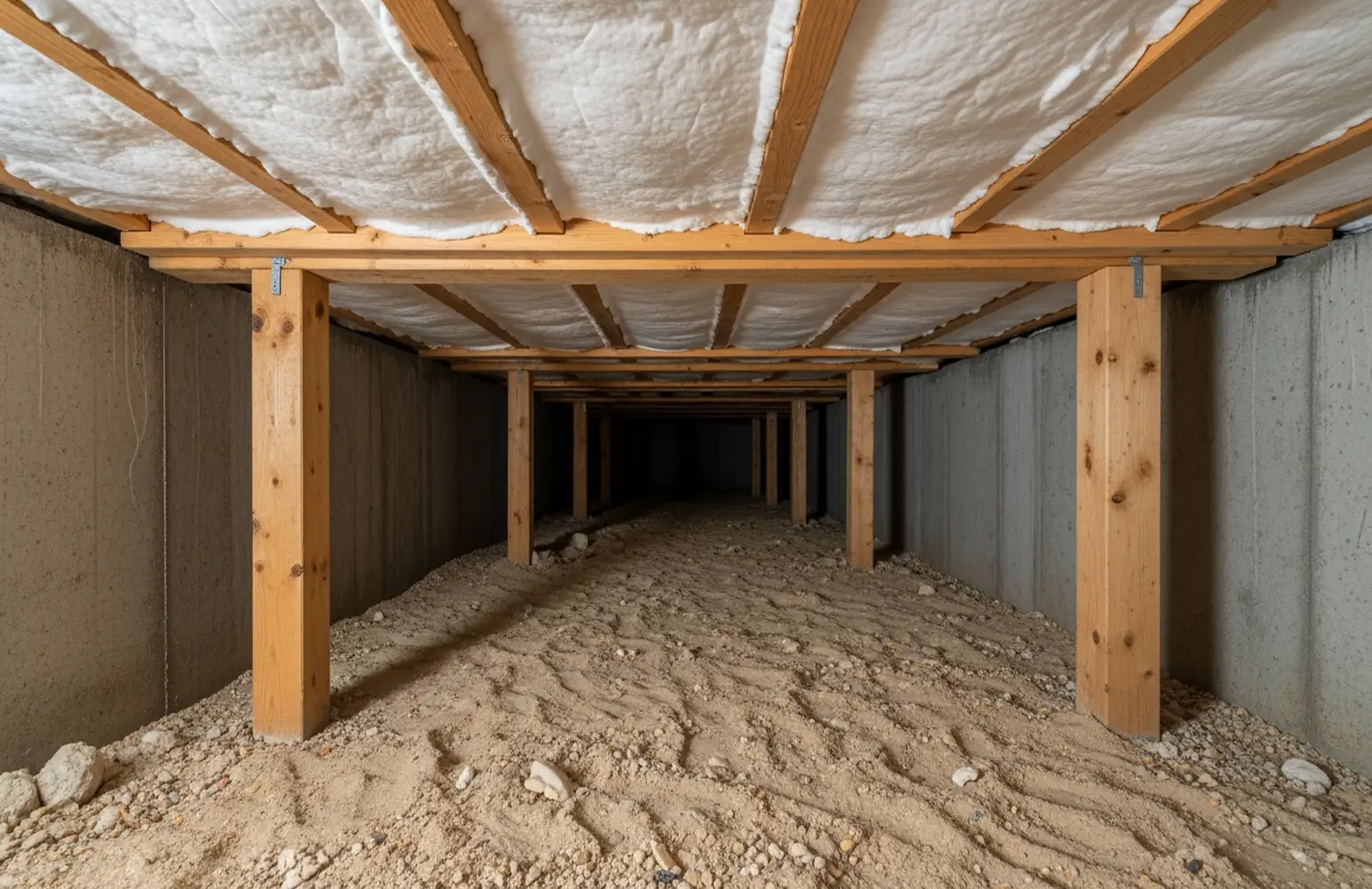 Kruipruimte Isolatie in Blaricum - professionele installatie