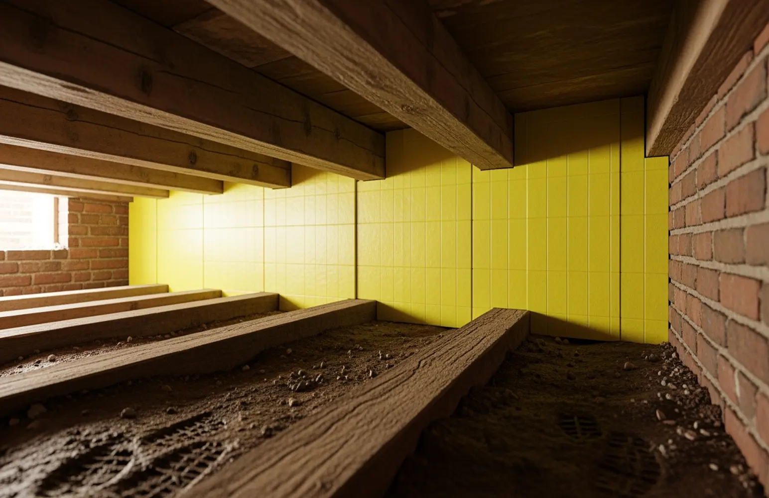 Kruipruimte Isolatie in Heemstede - professionele installatie