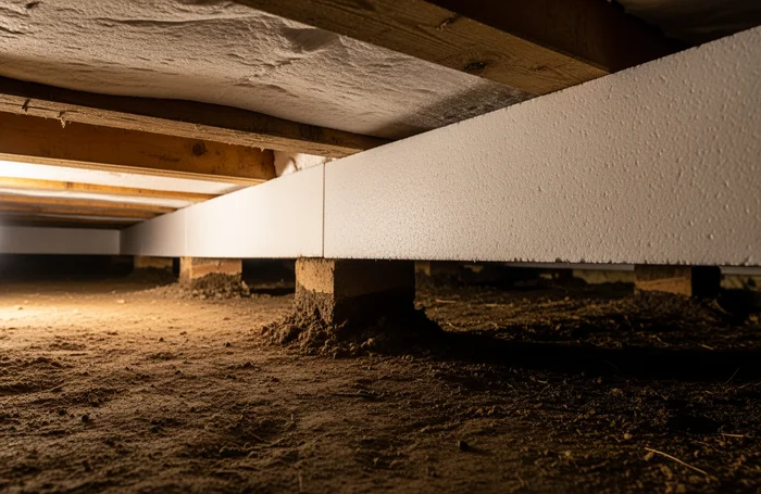 Kruipruimte Isolatie in Nieuwegein - professionele installatie