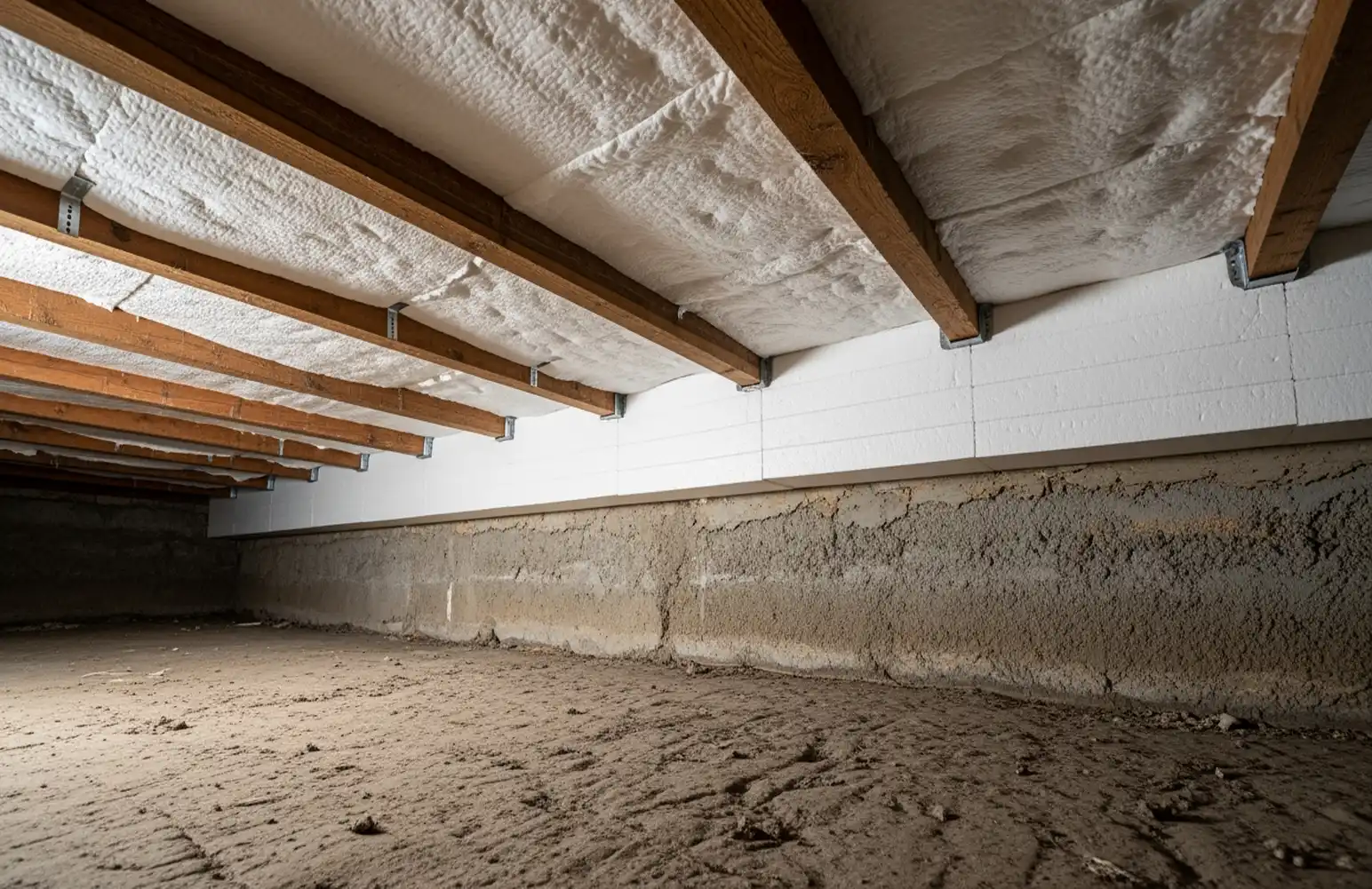 Kruipruimte Isolatie in Kampen - professionele installatie