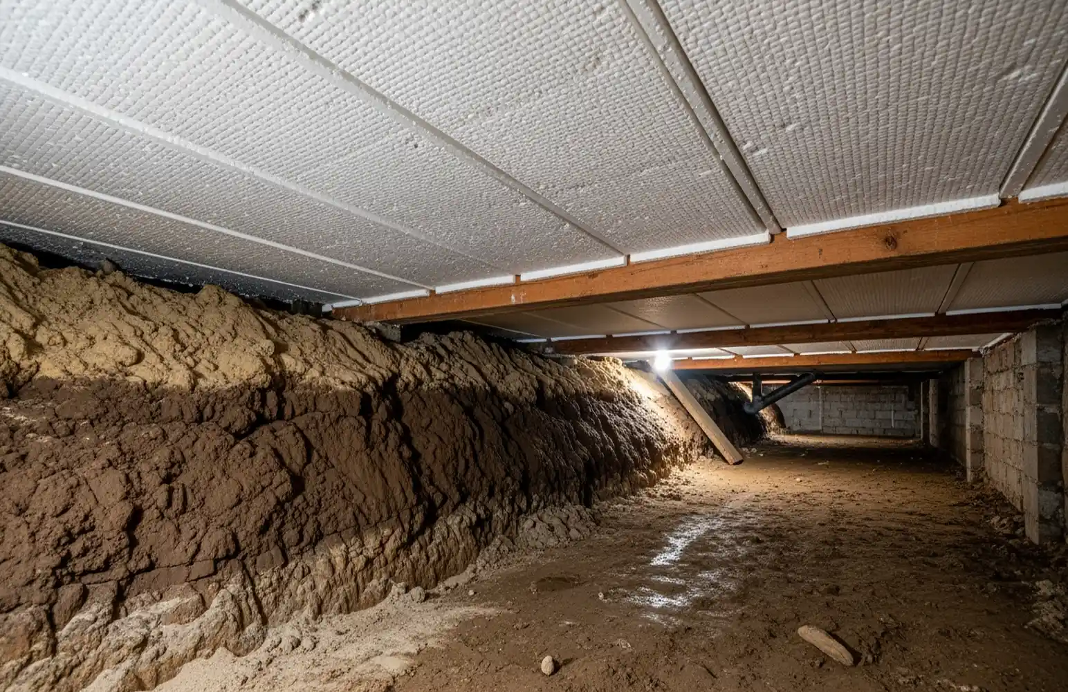 Kruipruimte Isolatie in Barneveld - professionele installatie