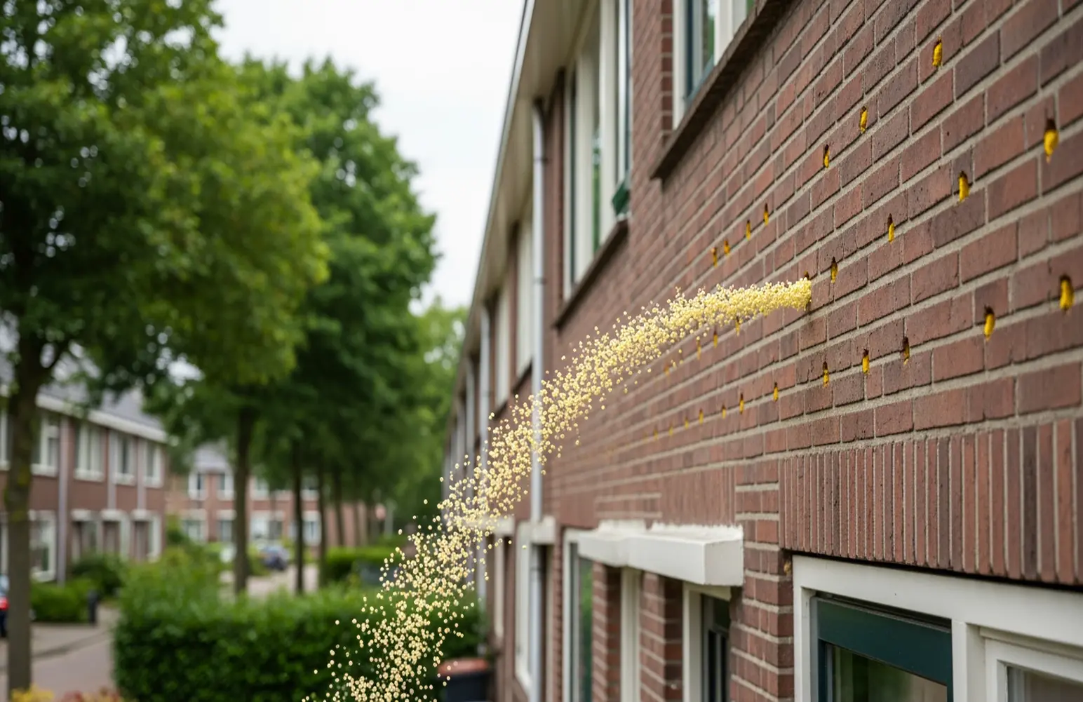 Spouwmuurisolatie in Waalwijk - professionele installatie