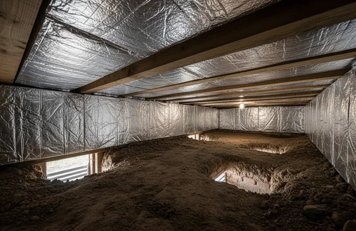 Kruipruimte Isolatie in Goes - professionele installatie