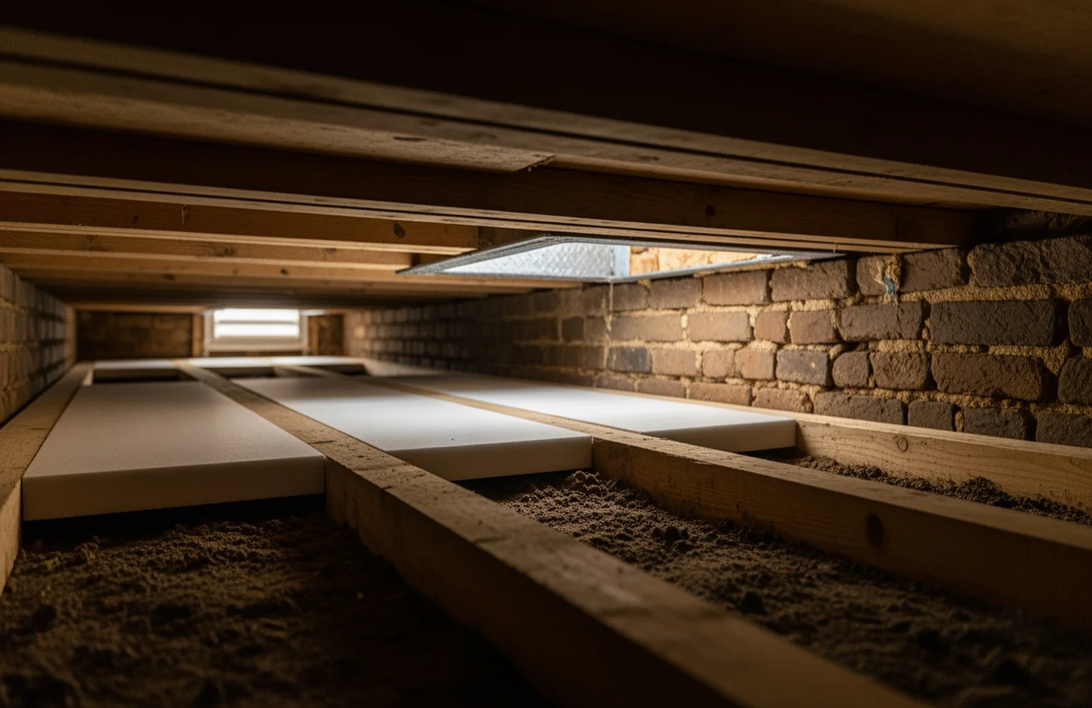 Kruipruimte Isolatie in Ooststellingwerf - professionele installatie