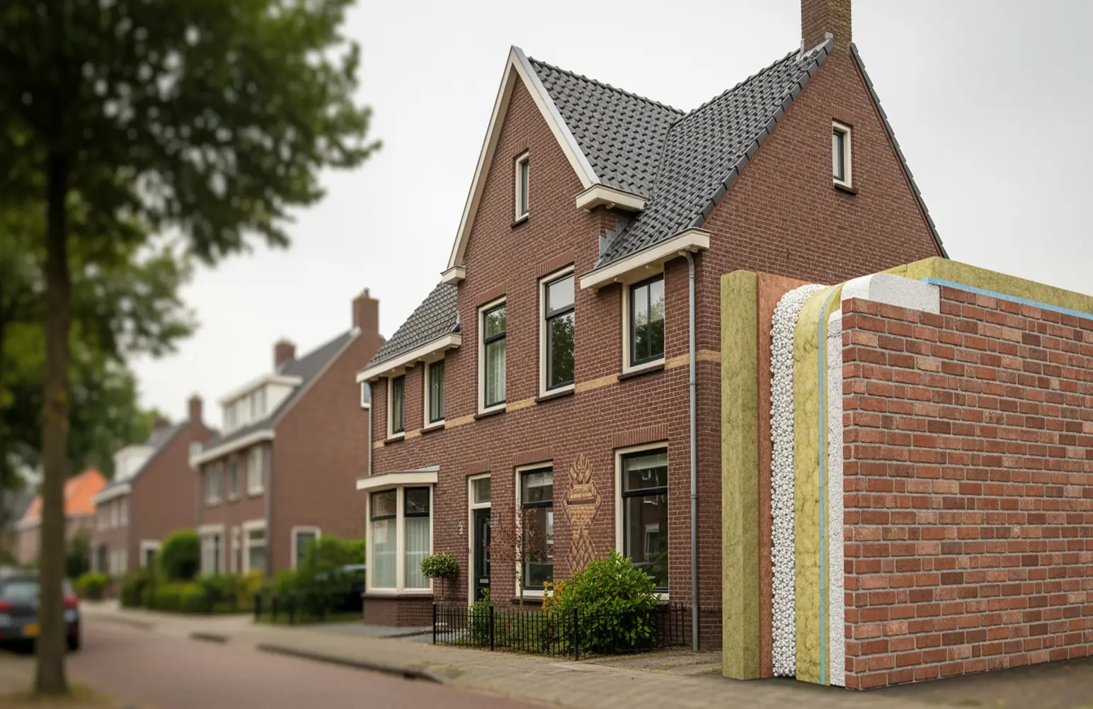 Spouwmuurisolatie in Coevorden - professionele installatie