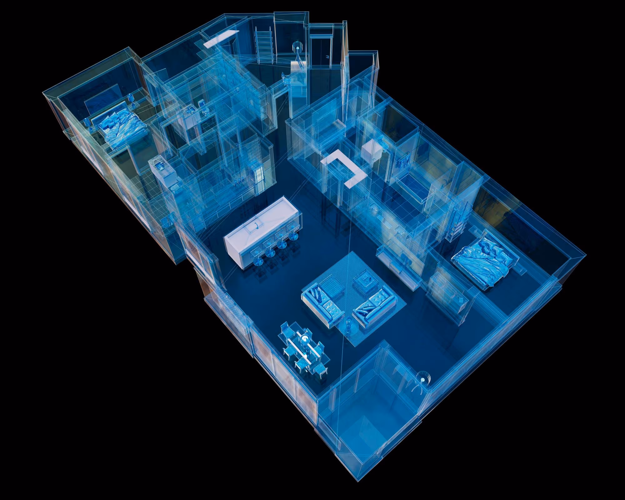 5th & West C-Unit Luxury Residential Interior