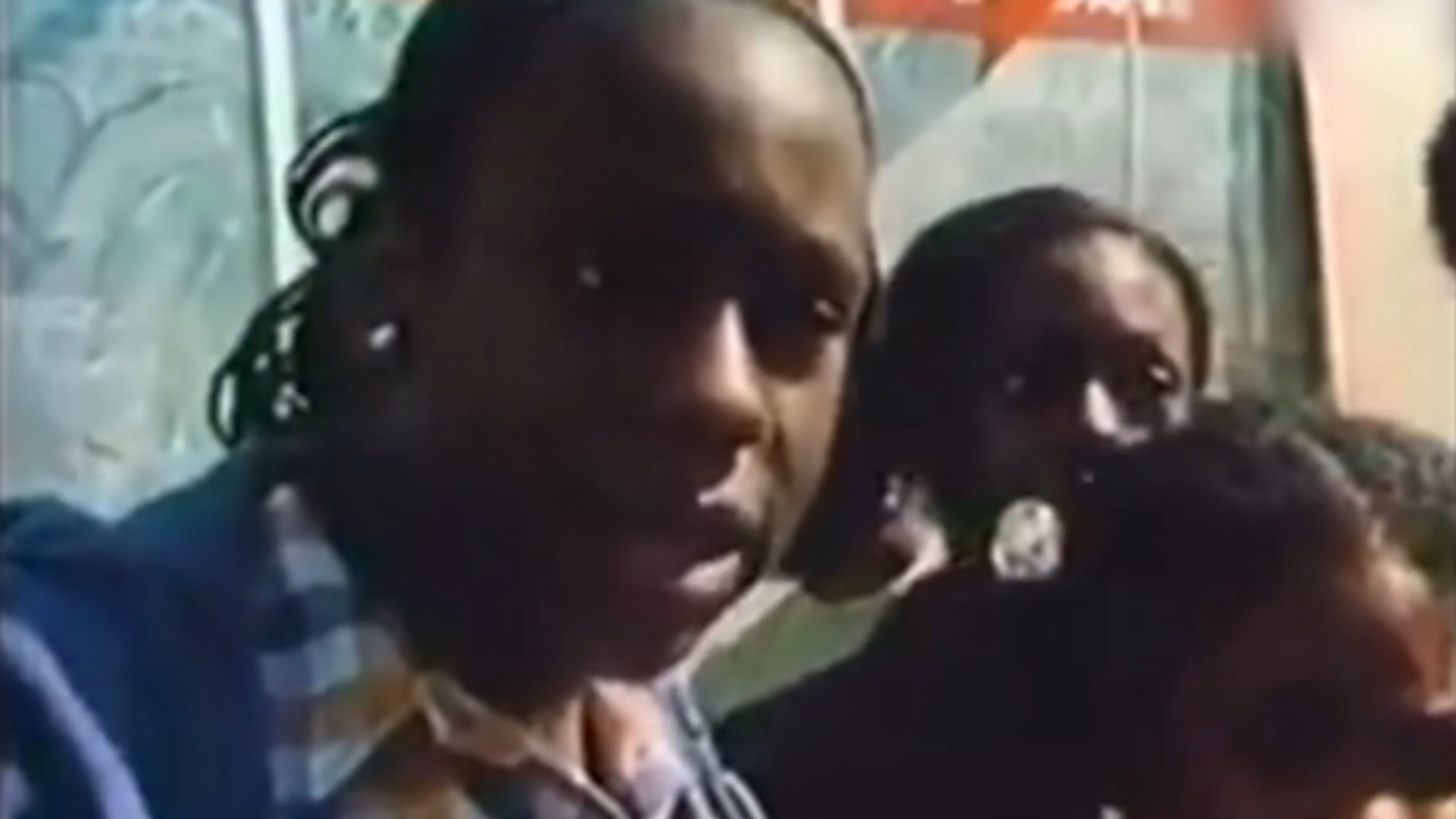 A group of young people give an interview.