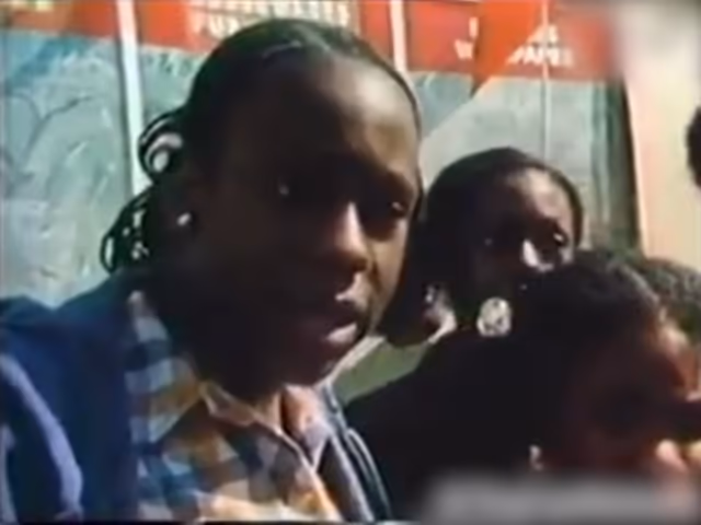 A group of young people give an interview.