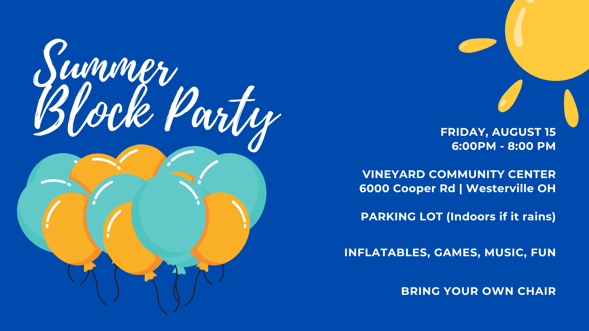 VCC Summer Block Party