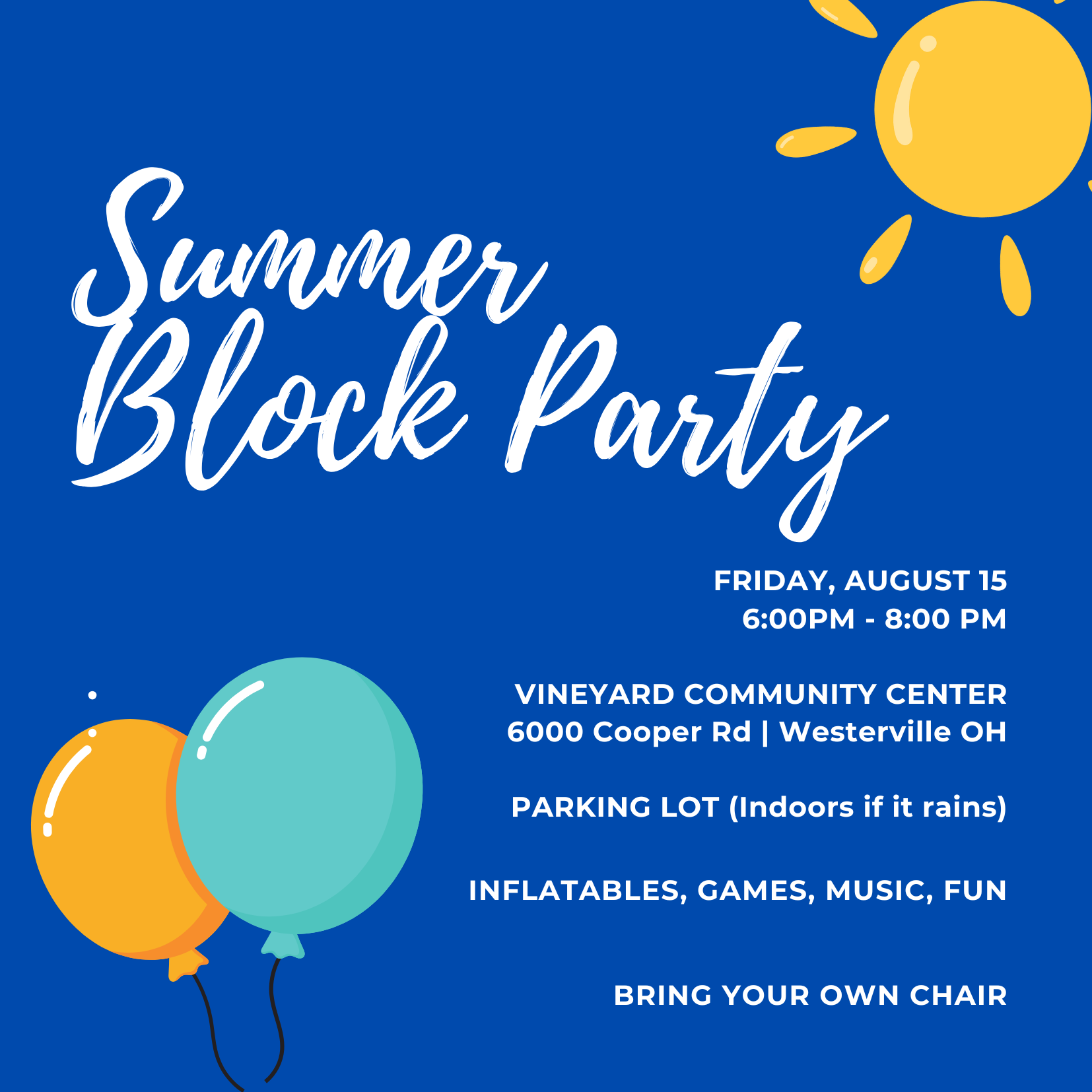 VCC Summer Block Party