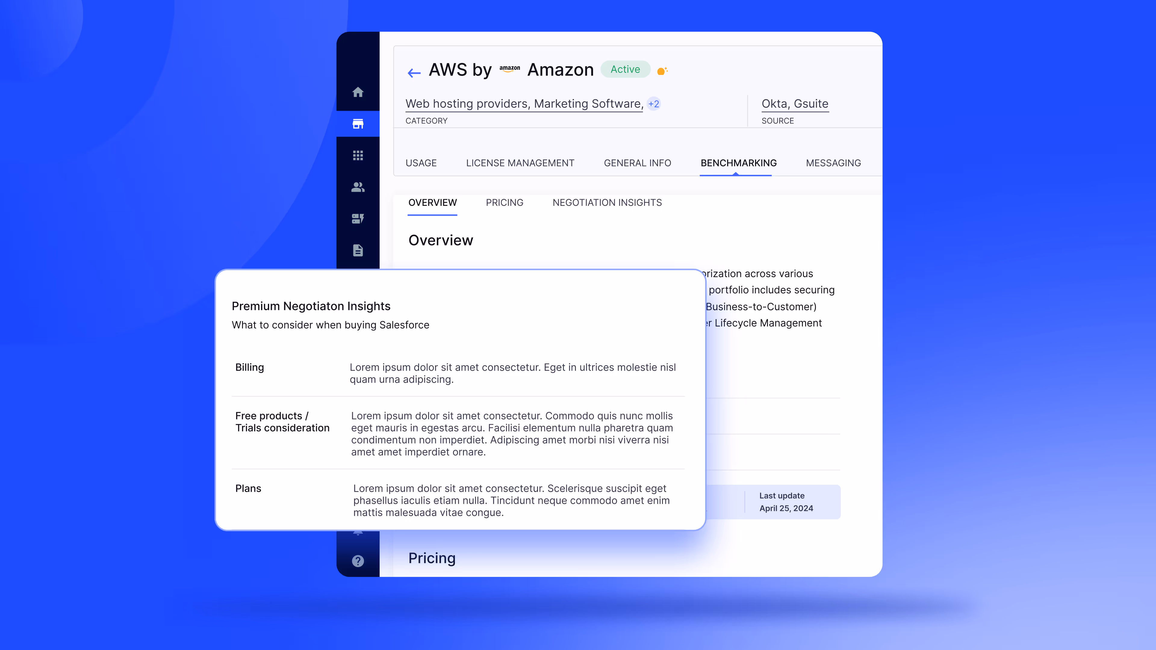 Benchmarking Data & SaaS buying Playbooks