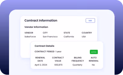 CloudEagle contract management feature preview