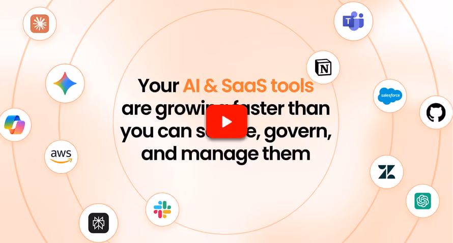 One Command Center for SaaS, AI and Identity Governance