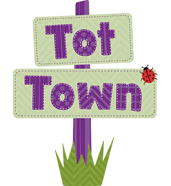 Tot Town Exhibit Logo