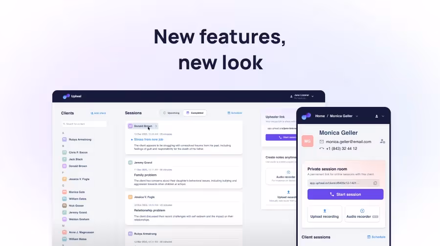 New features, new look