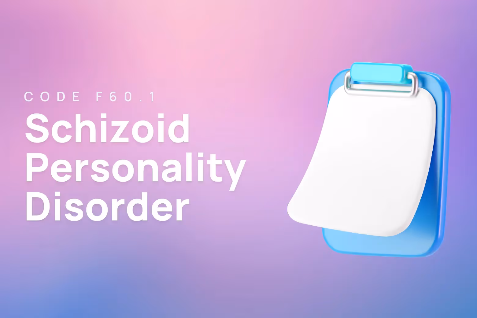 ICD-10 code for schizoid personality disorder
