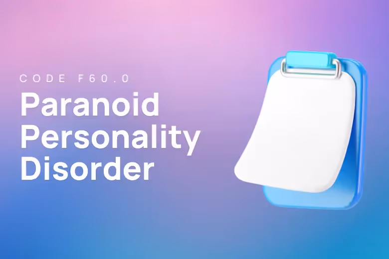 ICD-10 code for paranoid personality disorder
