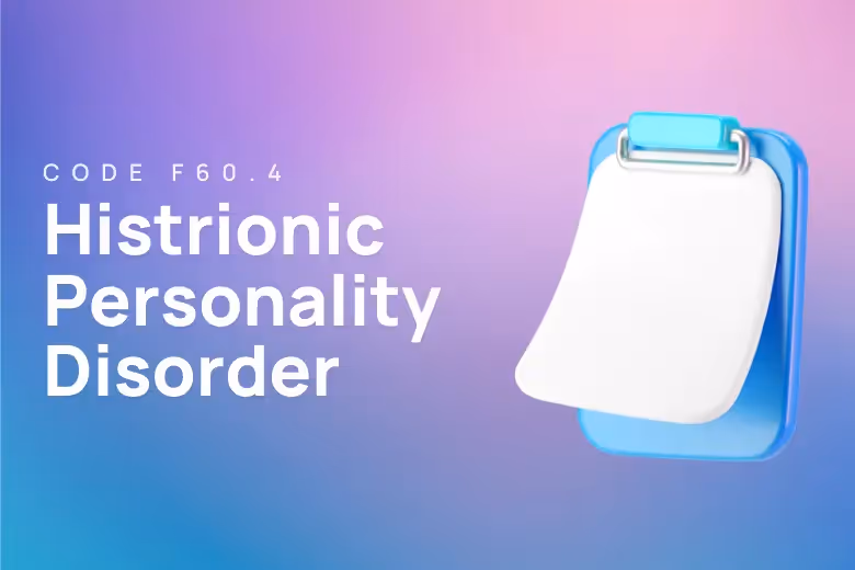 ICD-10 code for histrionic personality disorder
