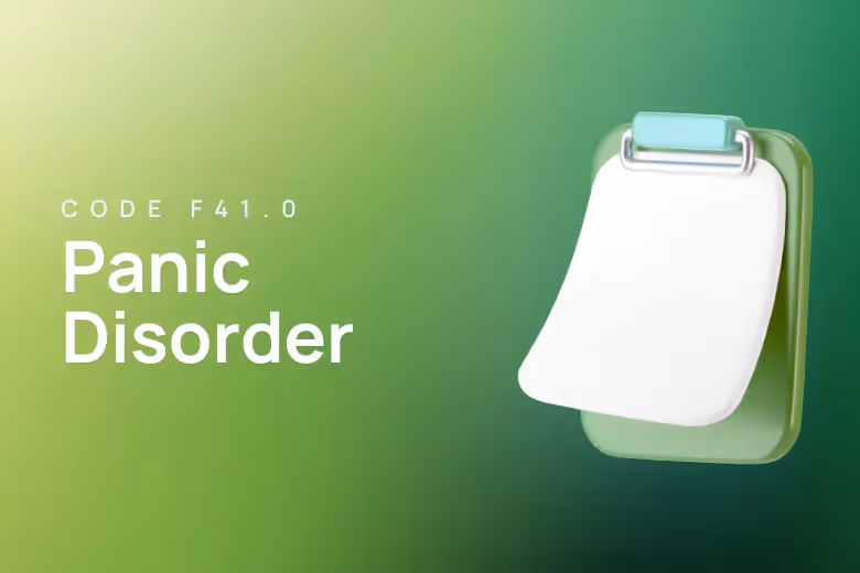 ICD-10 code for panic disorder