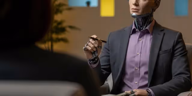 Should AI ever be the therapist?