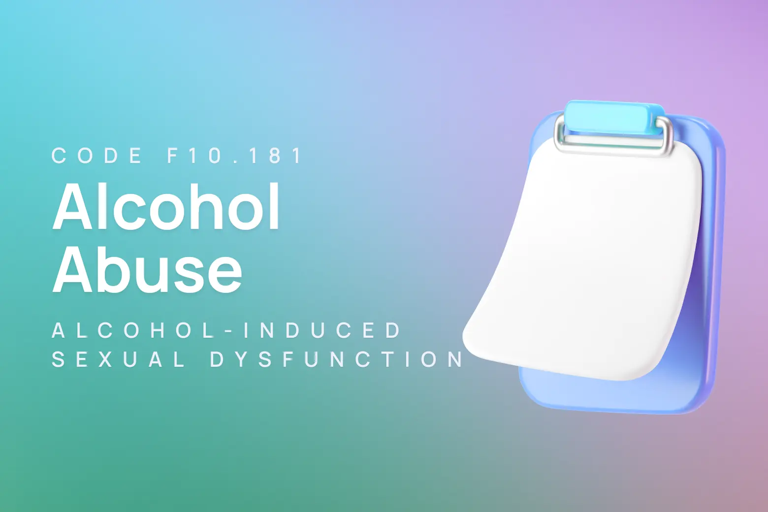 ICD-10 code for alcohol abuse with alcohol-induced sexual dysfunction