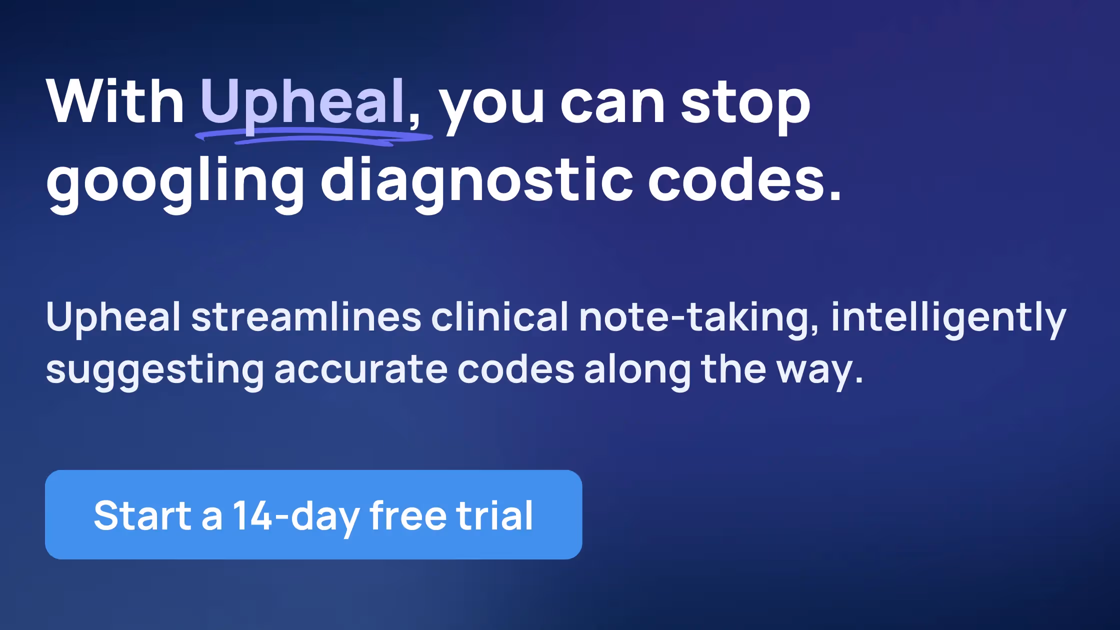 Write accurate progress notes faster with Upheal’s AI-powered platform for clinical documentation.