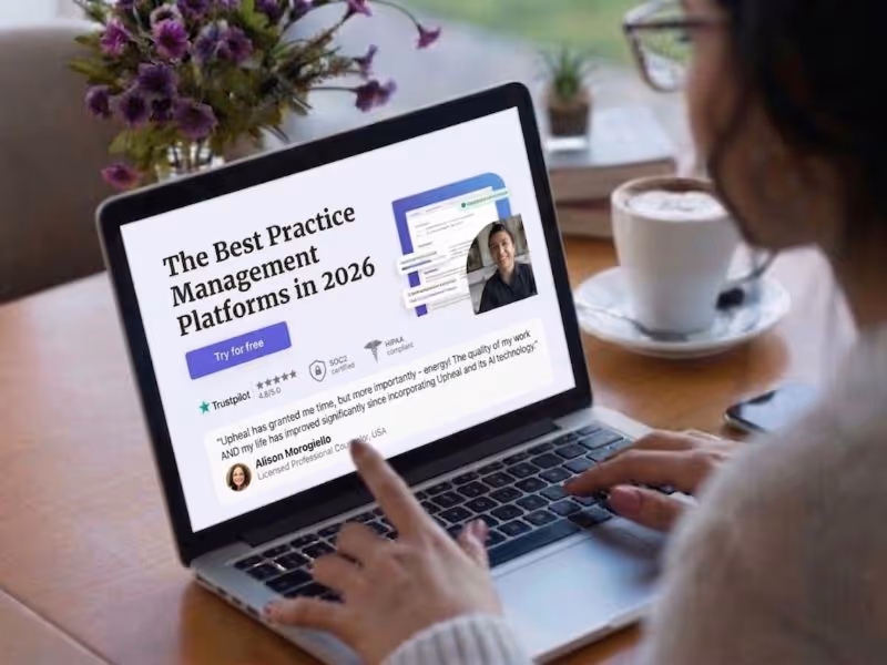 Best Therapy Practice Management Software: AI-Native EHR for Mental Health Care