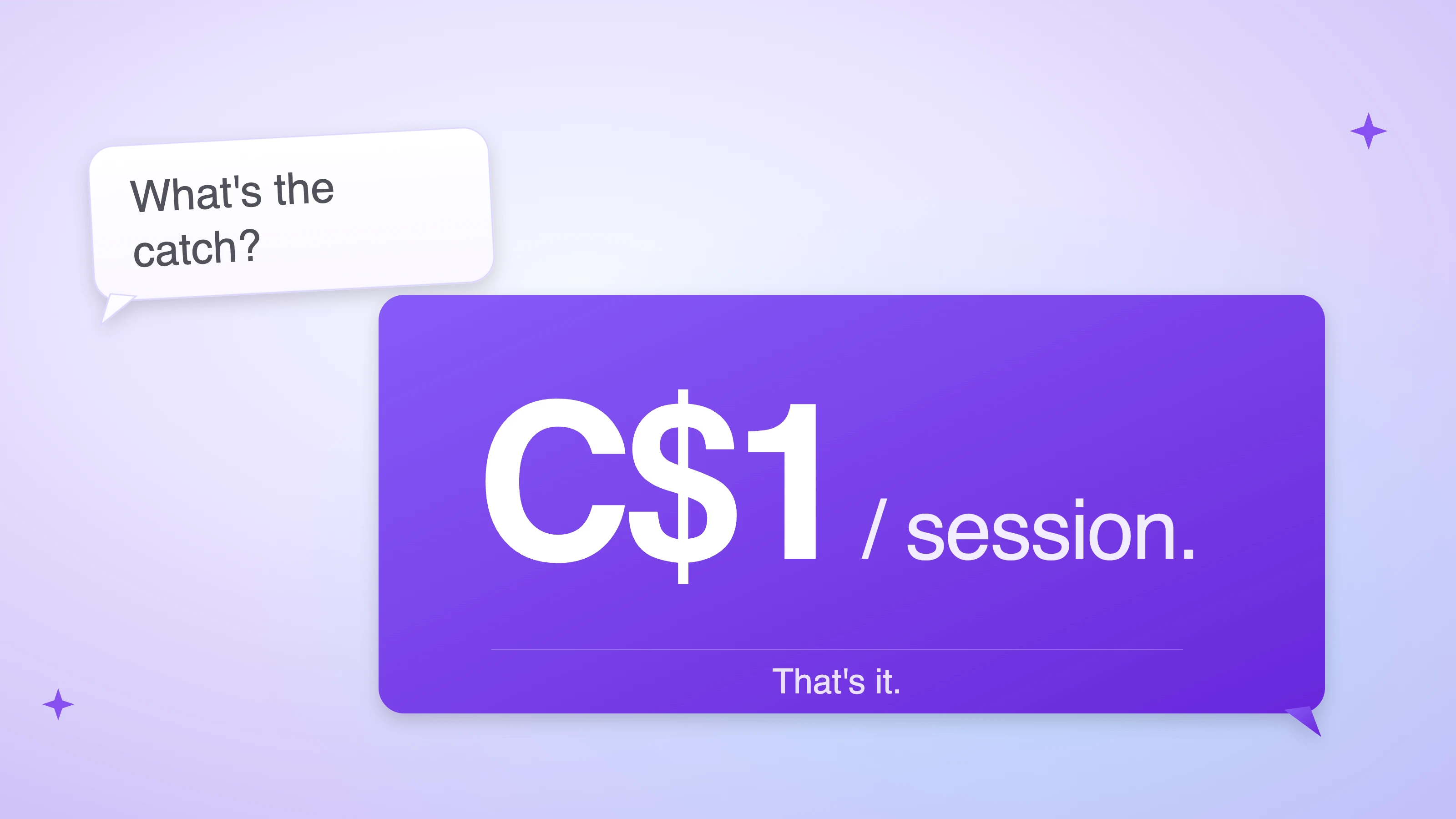 Why we priced Upheal at $1 per session