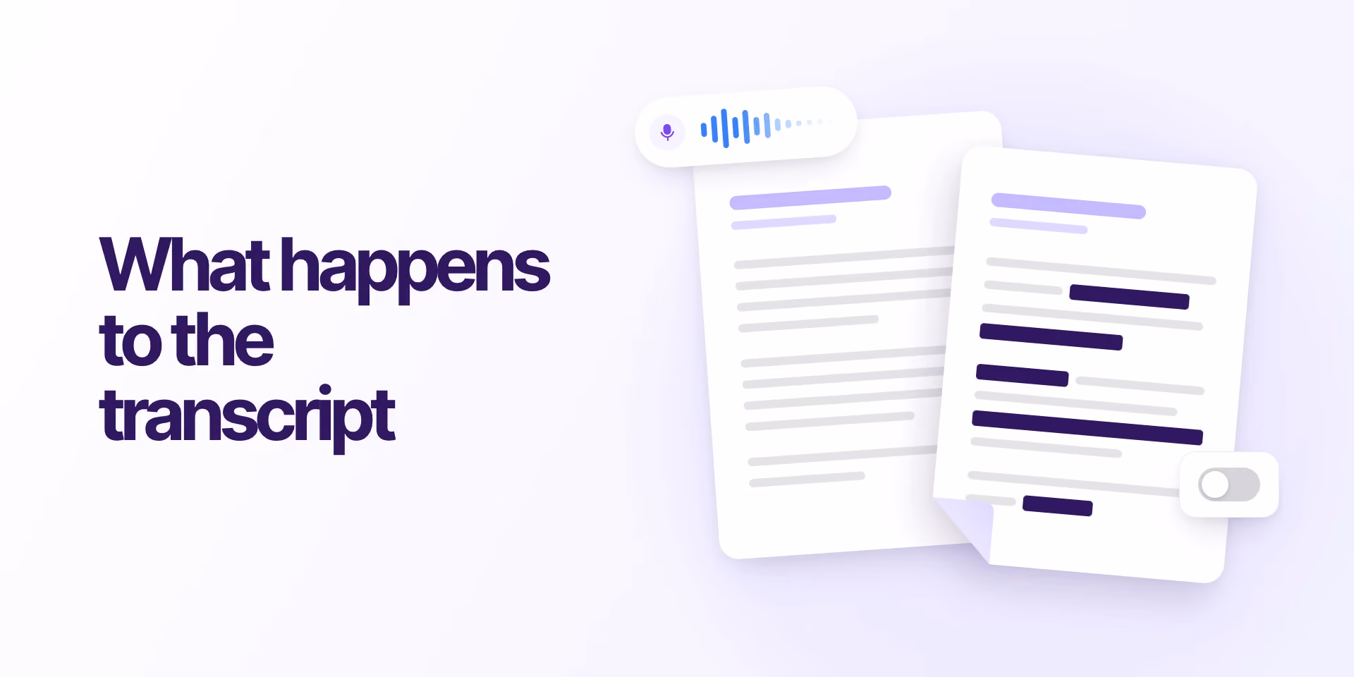 What does SimplePractice's Note Taker do with your session transcripts?