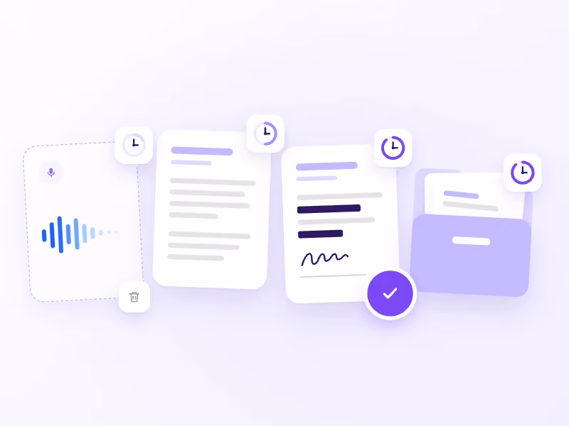 AI scribe data retention: audio, transcripts, and notes