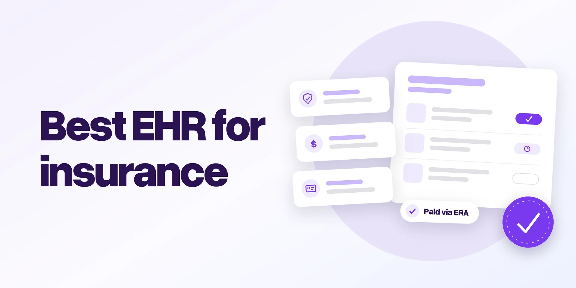 Best EHR for therapists who accept insurance (2026)