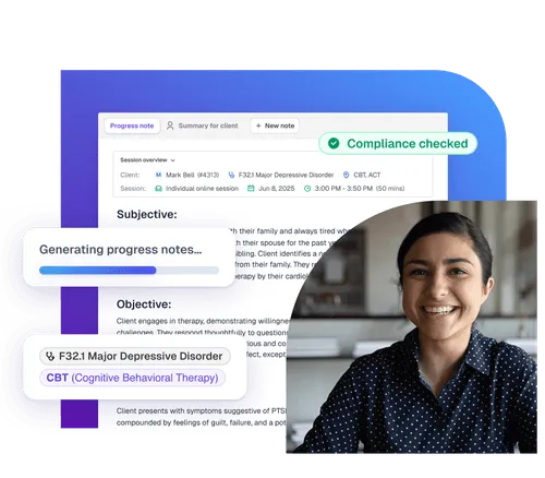 Upheal AI therapy notes