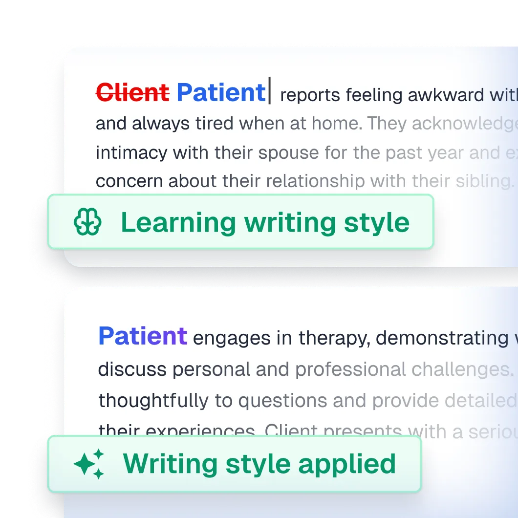 AI that learns your writing style
