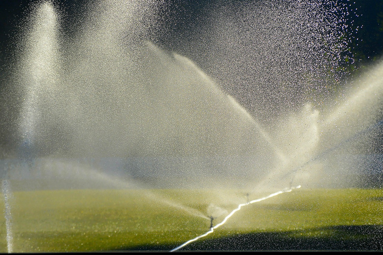 commercial irrigation system for properties