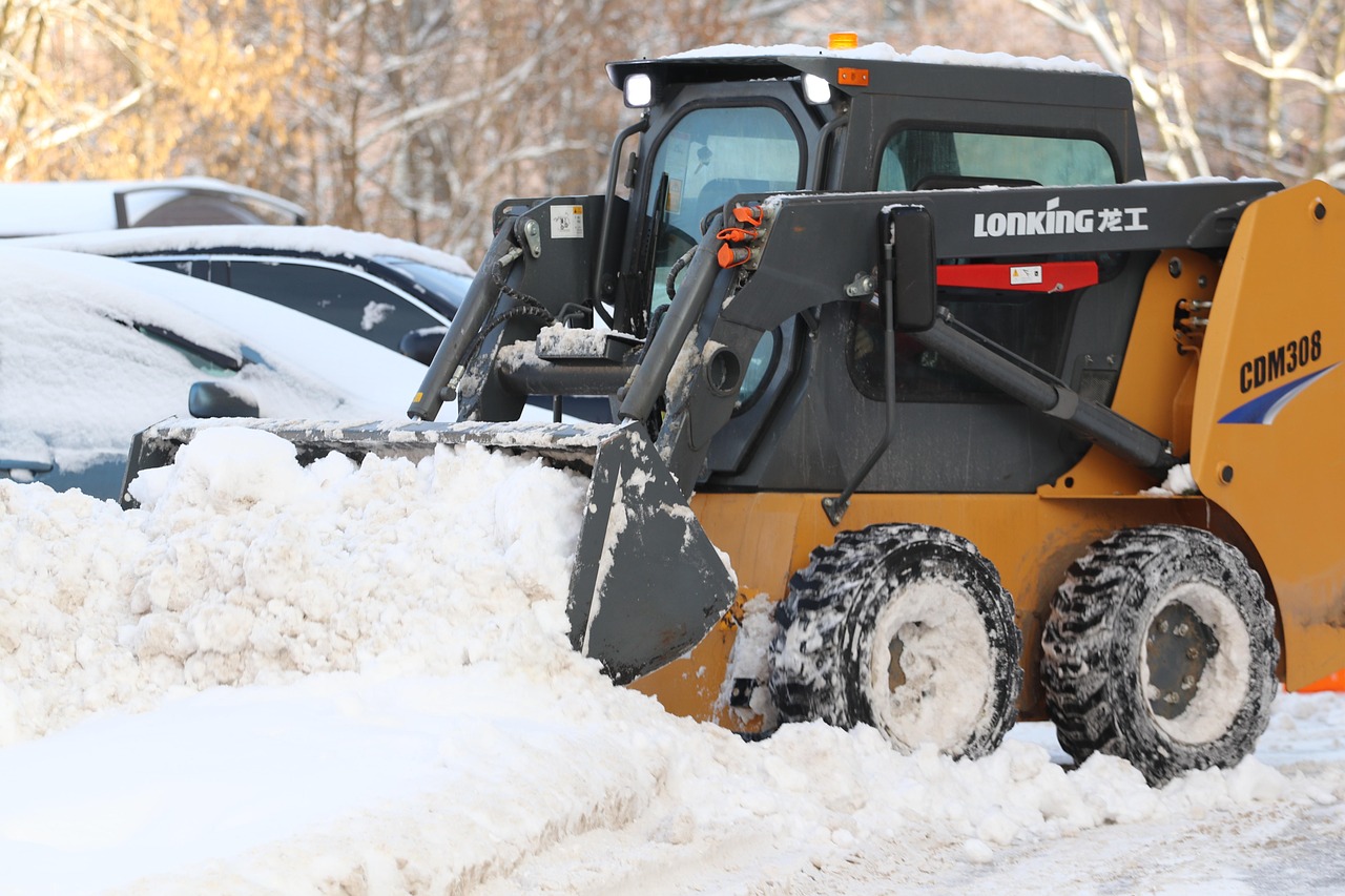 heavy equipment used for snow removal