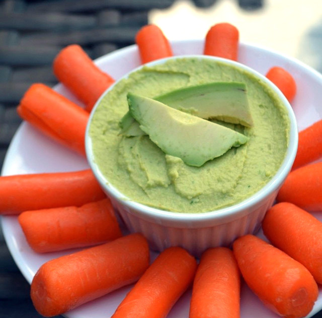 Avocado Hummus Dip Recipe | Risa Groux Nutrition